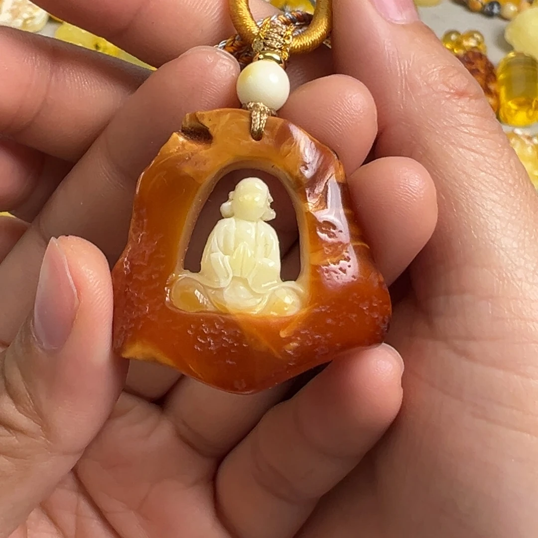 蜜蜡未镶嵌裸石蜜蜡