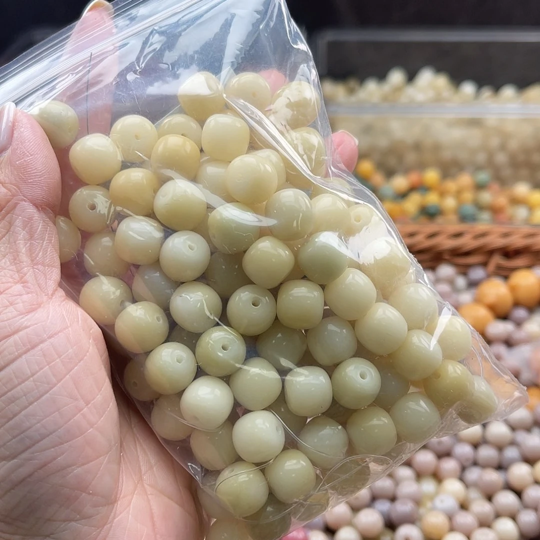 白玉菩提吊坠Z/11mm/110颗锅底