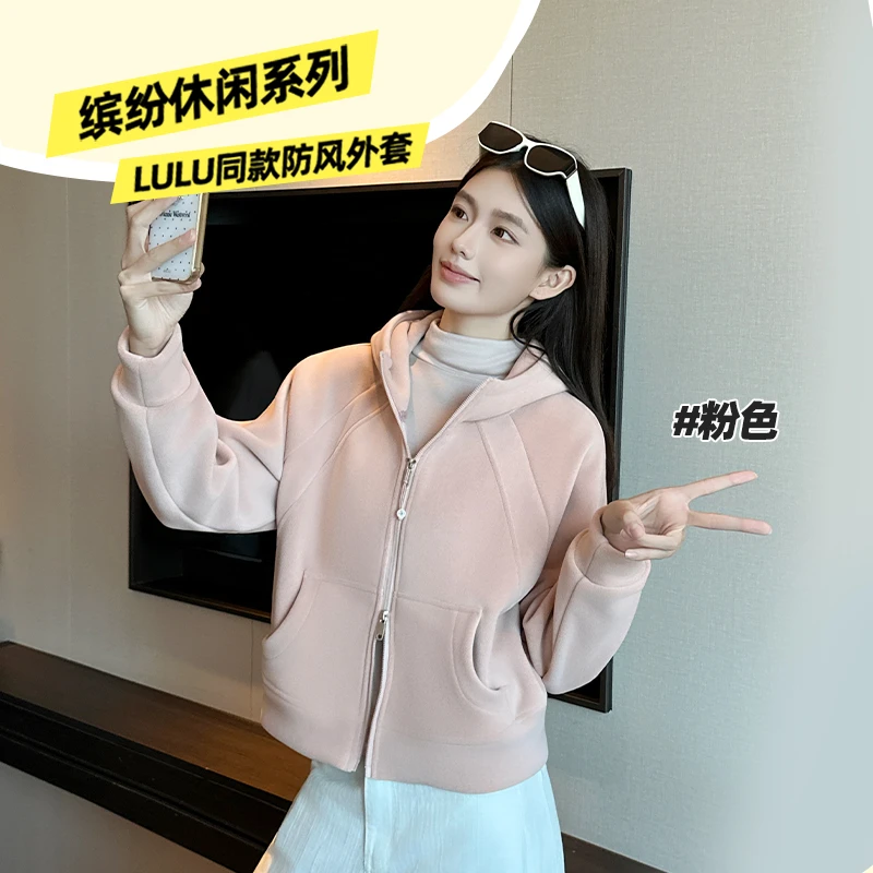 秋冬韩系小外套奥粒绒百搭休闲宽松设计感小众女款外套