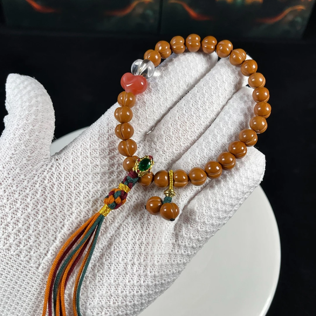 【国风款】福禄屁桃猴头核桃手持