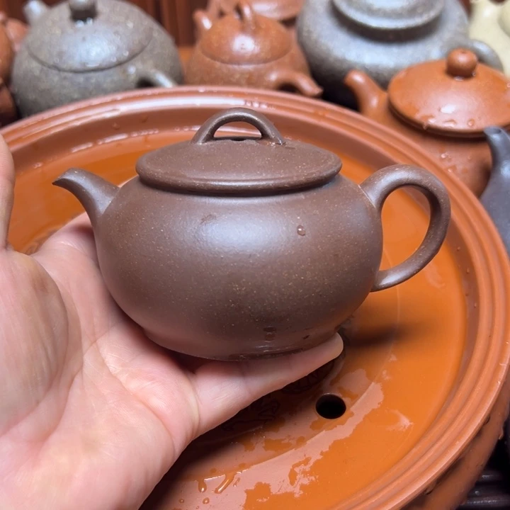 茶壶紫砂宜兴原矿中槽清