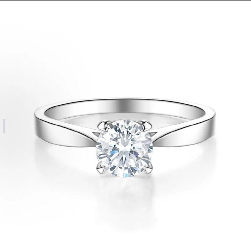 私人定制 周家四爪女戒1.0ct