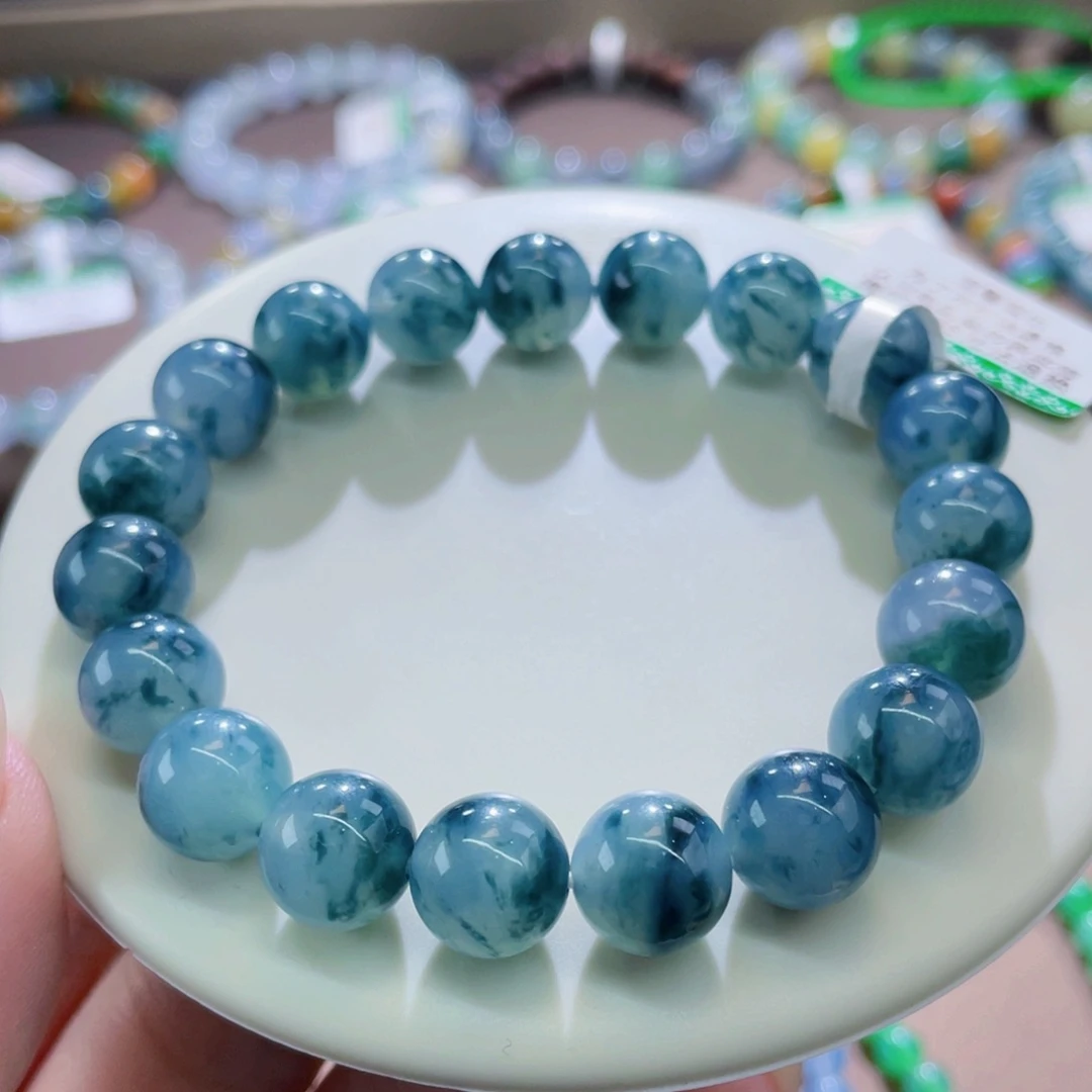 未镶嵌手链翡翠特色蓝幽林卡10