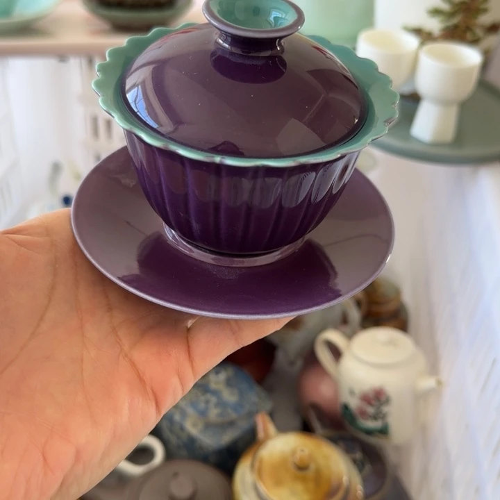 微瑕陶瓷茶具茶杯茶壶