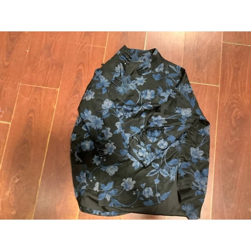 168欧韩集合店| 衬衫复古提花高领衫，慵懒时髦两不误 S66066