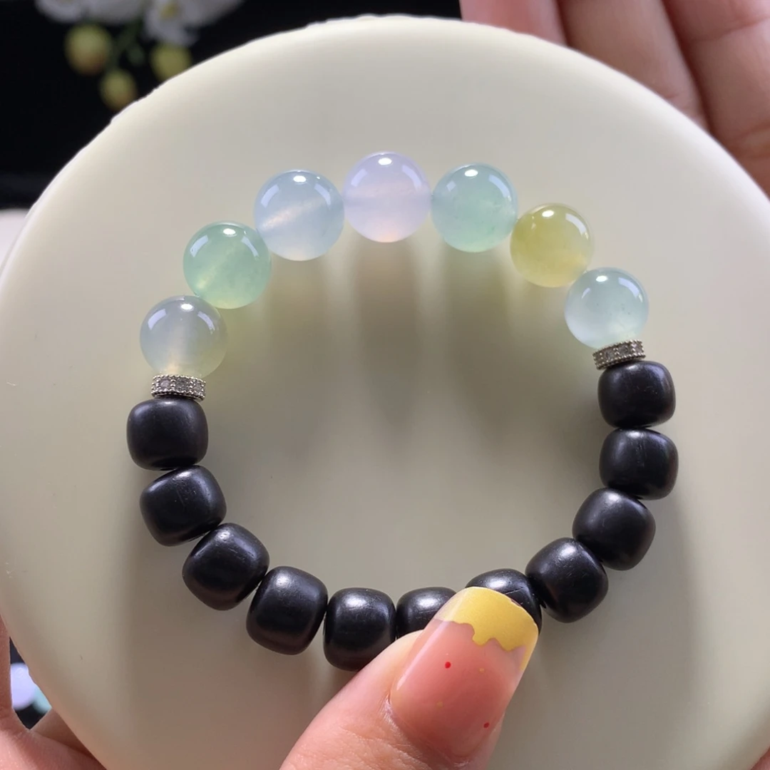 翡翠未镶嵌手串朝花夕拾