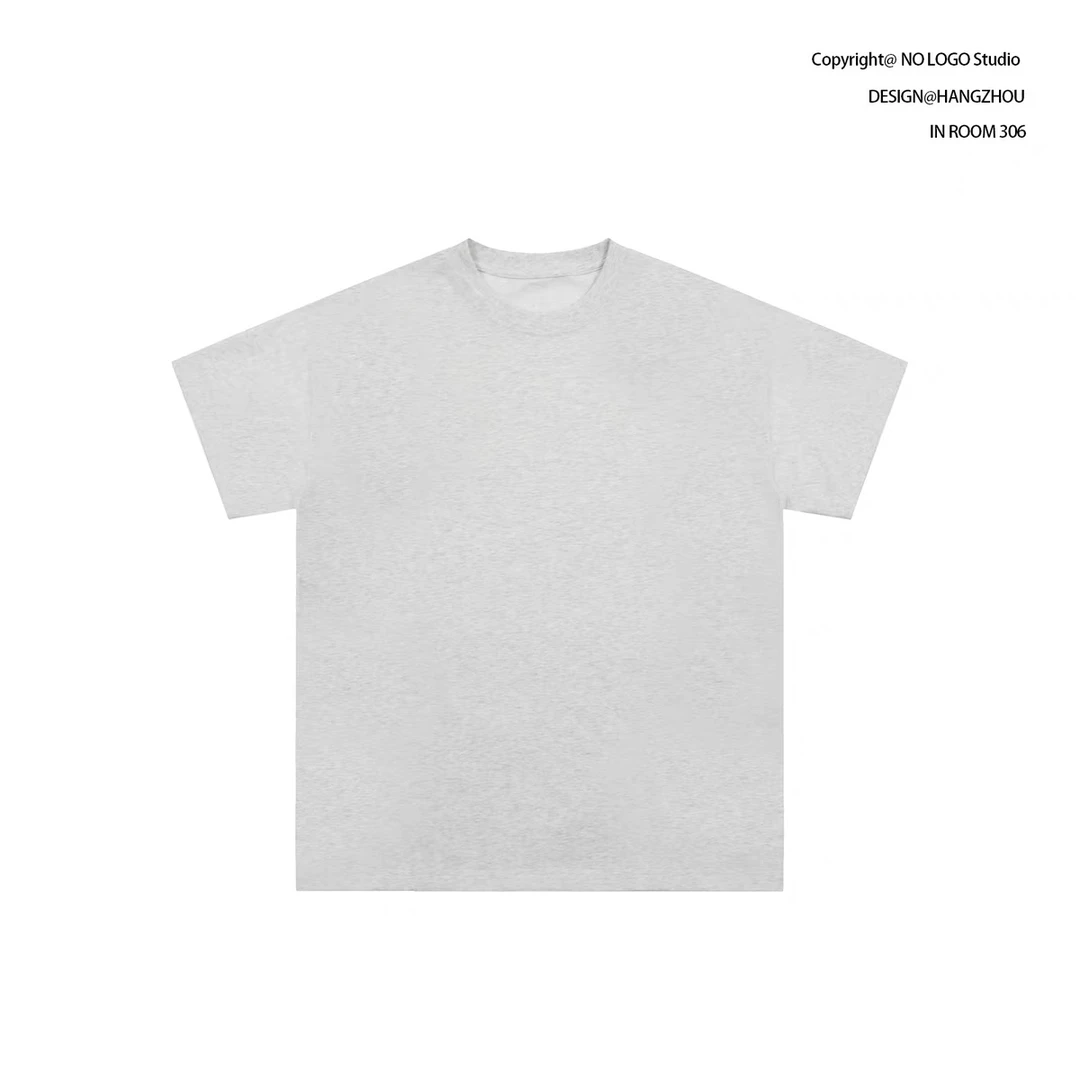 这个价格一定要冲！280克重磅纯色短袖男女