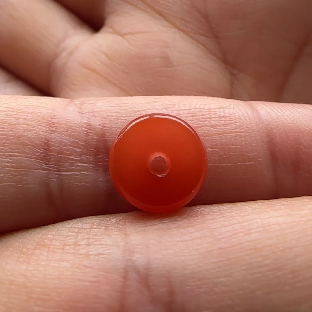 南红玛瑙隔片9.6x3.3未镶嵌@***哥