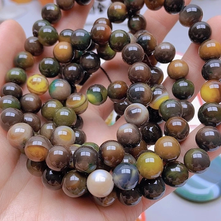 【闪购商品】玛瑙/玉髓珠宝半成品未镶嵌慧****6