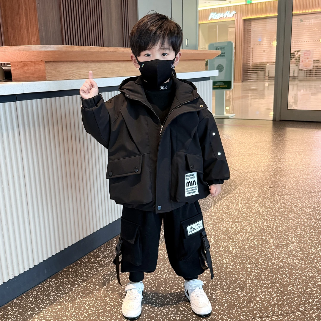 男童棉服2025冬季新款儿童加厚棉衣外套宝宝小男孩保暖棉袄秋冬装