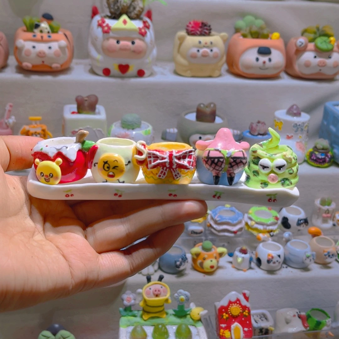 061纯手工制作重工盆盆25一个