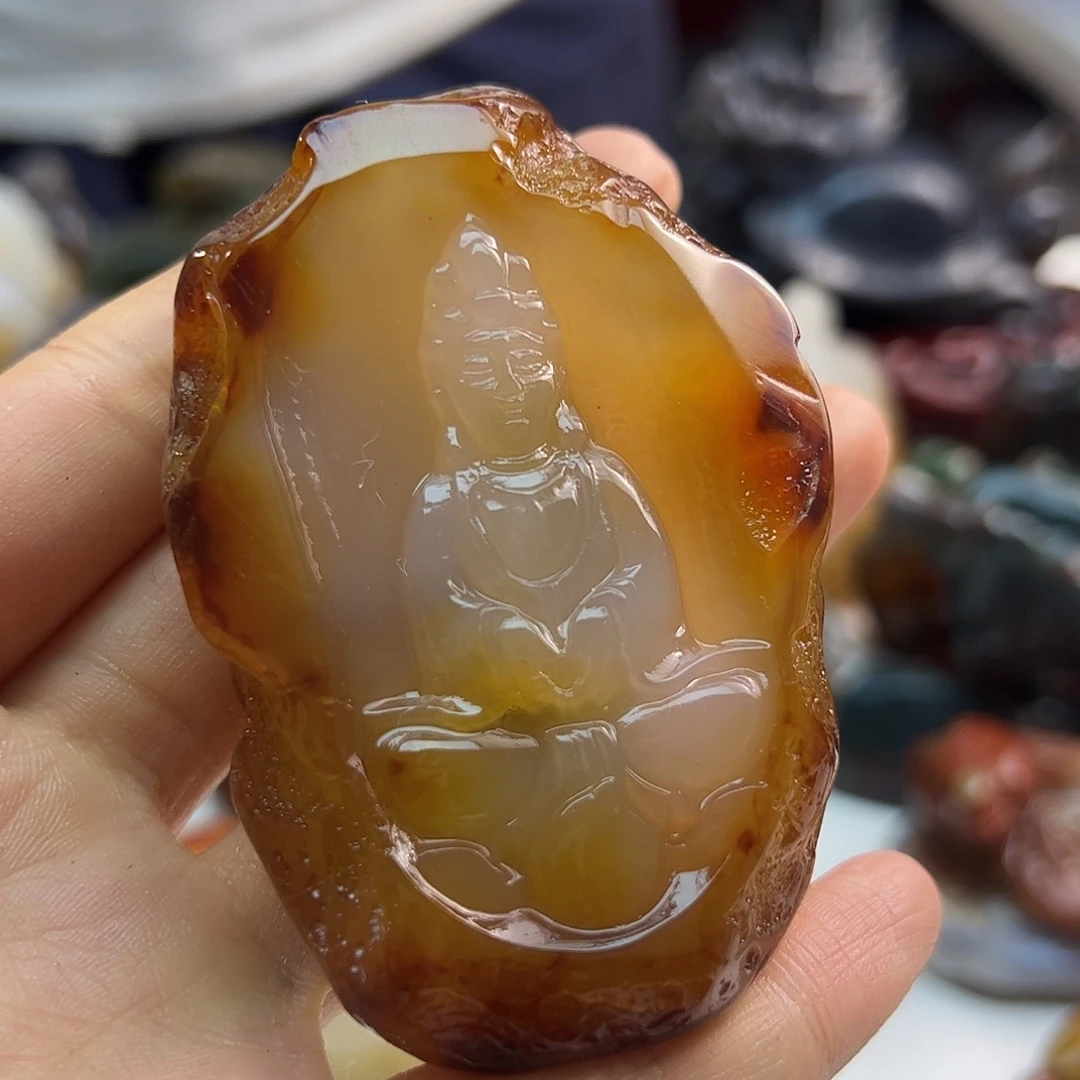 玛瑙/玉髓未镶嵌颈饰