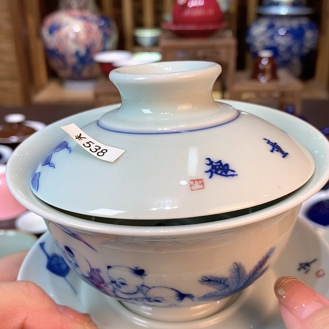 景德镇陶瓷手工手绘