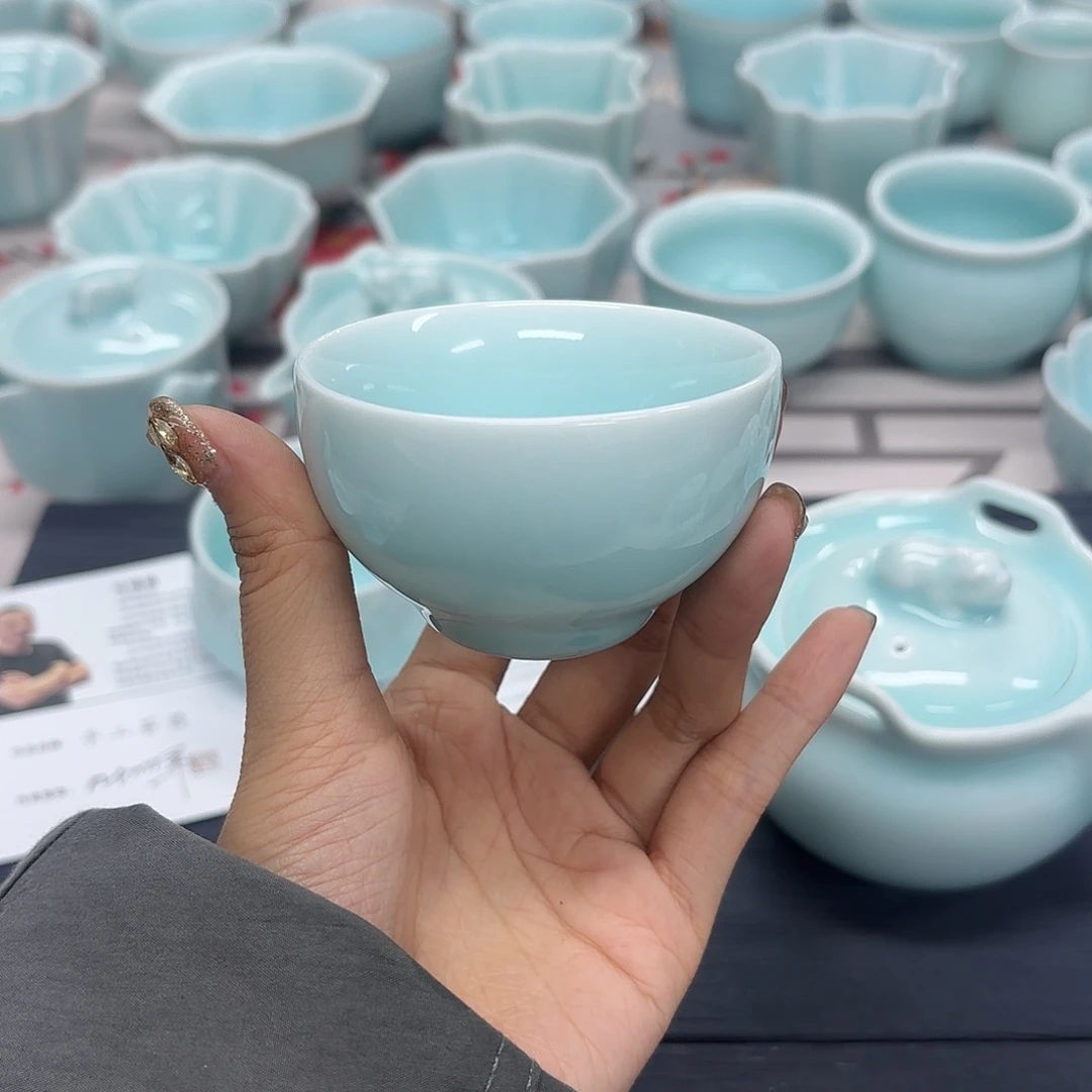 小米茶器龙泉云间青瓷