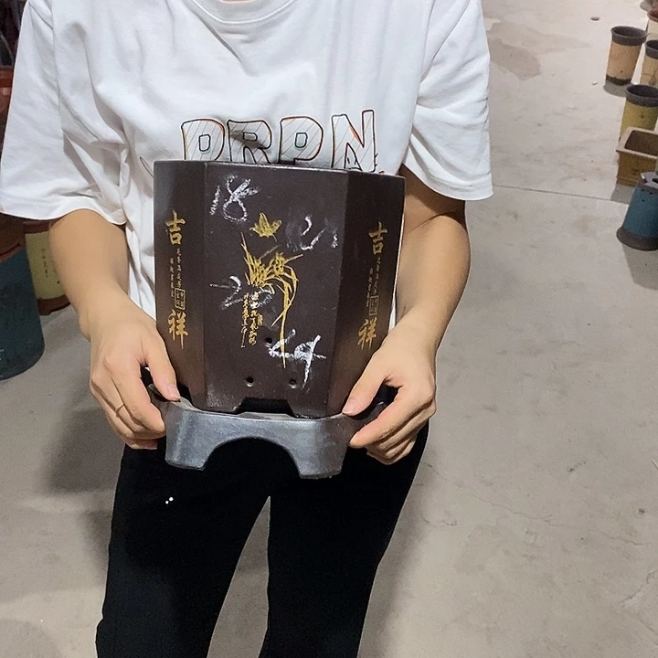 花盆紫砂紫砂花盆