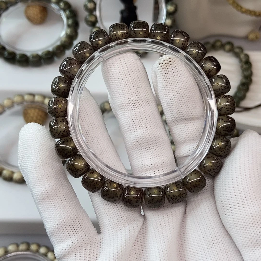 星月菩提手串?****官9黑冰糖45