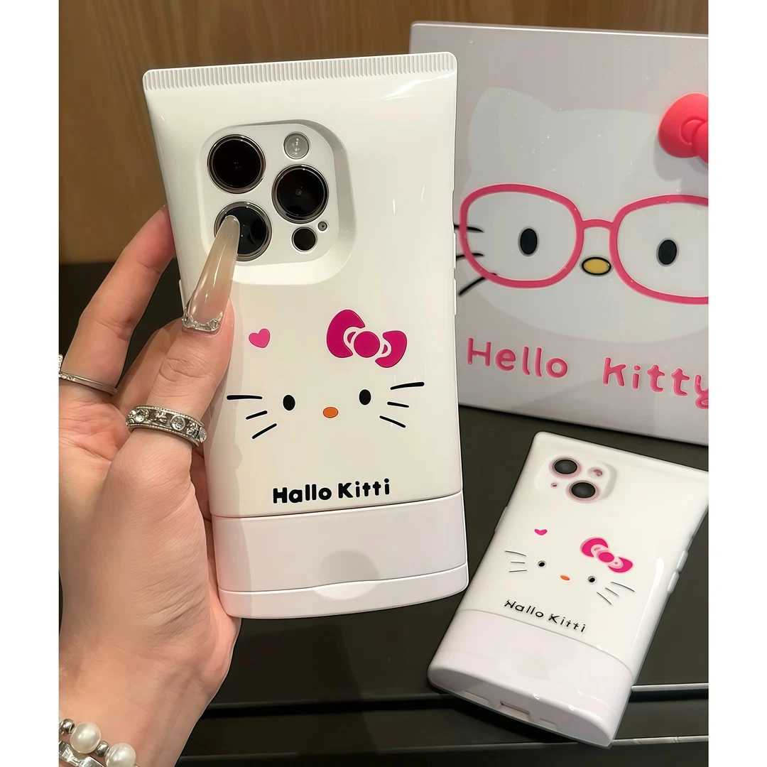 奥菲顿ins新款KT表情洗面奶适用苹果16promax/13手机壳iPhone15套