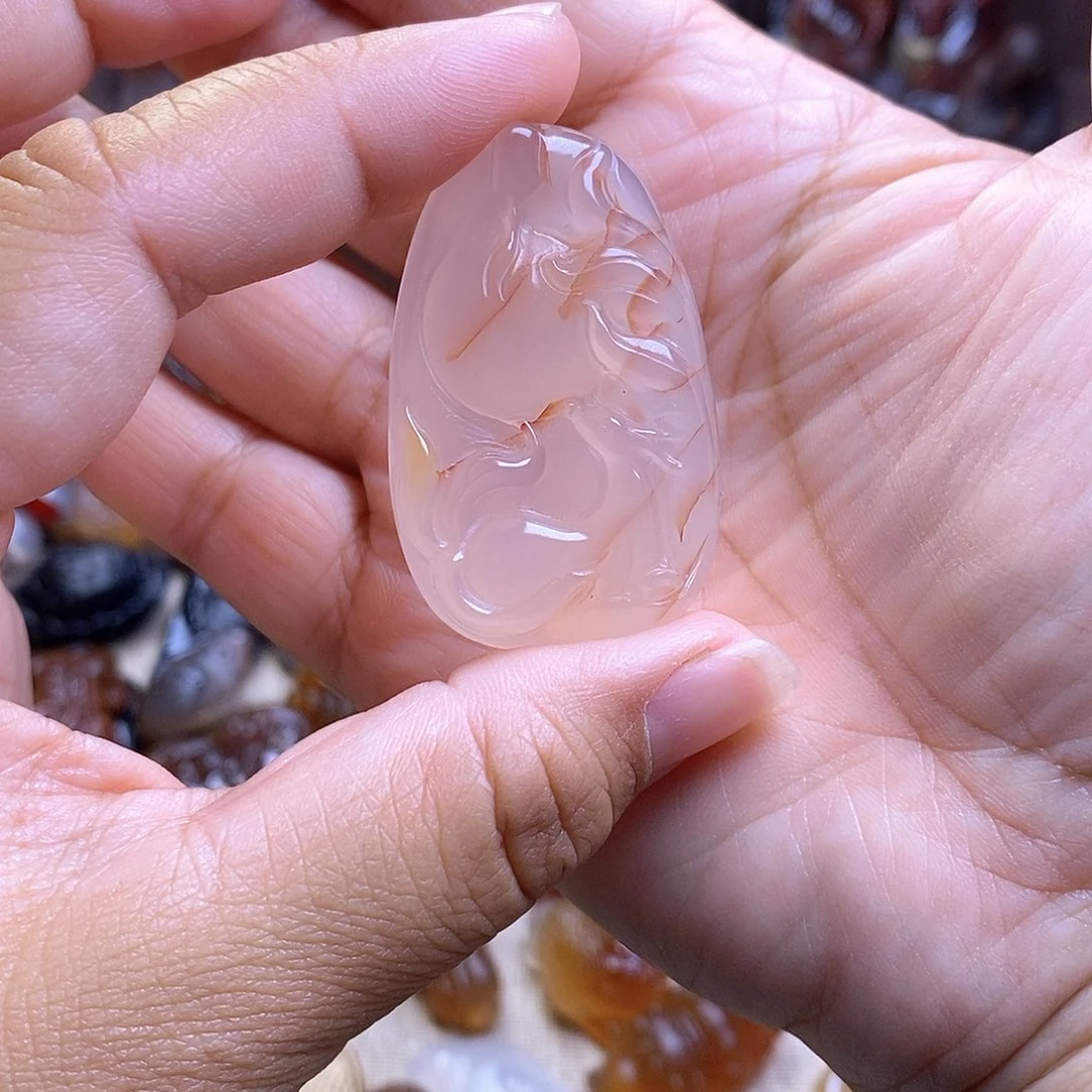 玛瑙/玉髓未镶嵌颈饰
