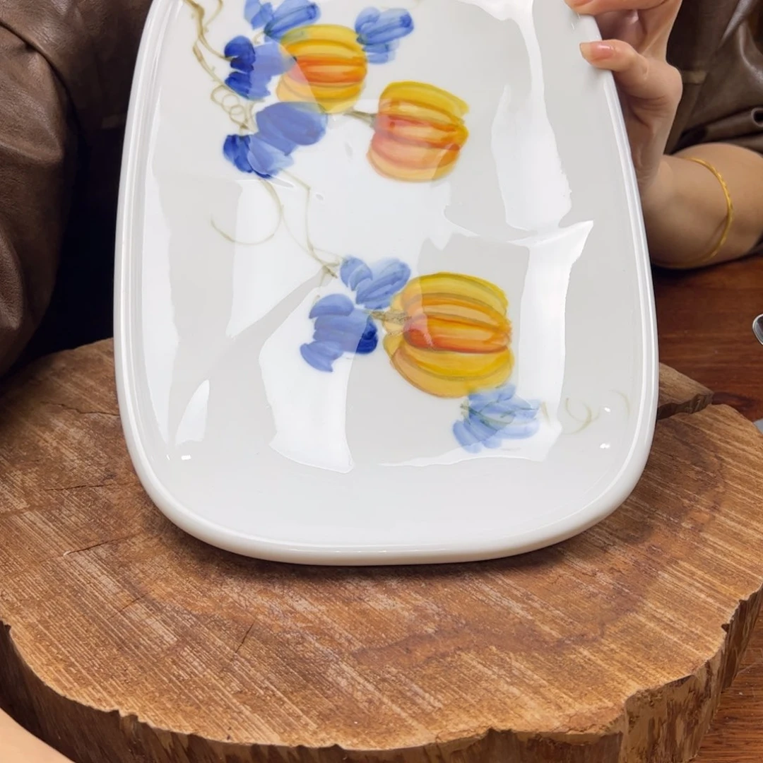 瓷片景德镇陶瓷手工手绘制作