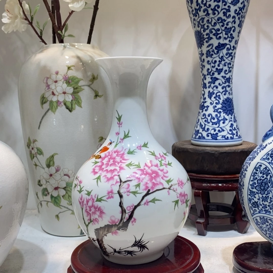 景德镇陶瓷花瓶摆件