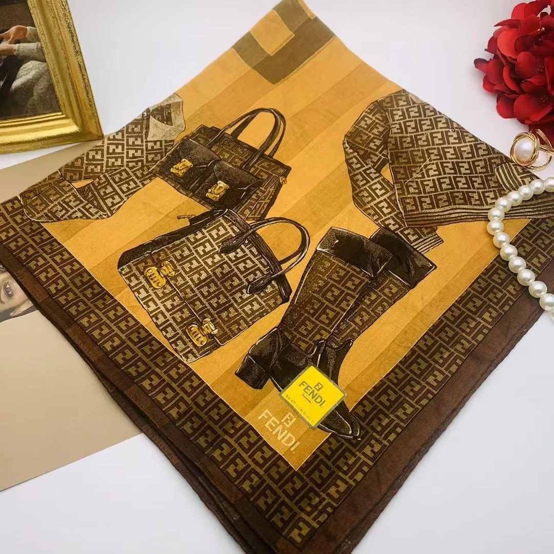 99新 FENDI/芬迪  海囤 芬迪 丝巾/yy05187