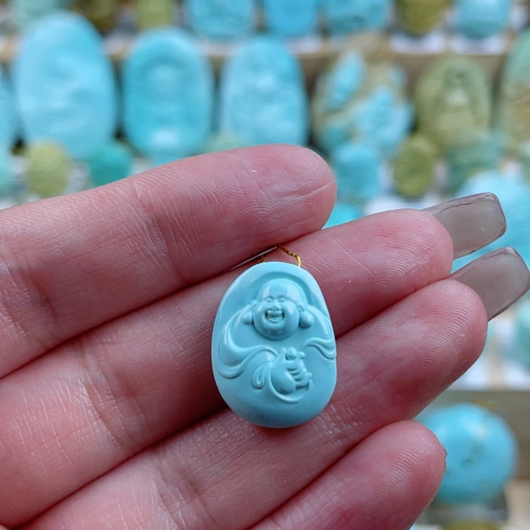 绿松石未镶嵌珠宝奇石