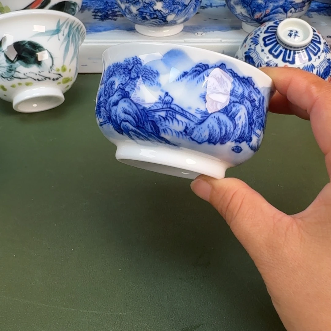 景德镇纯手绘茶具圆圆221