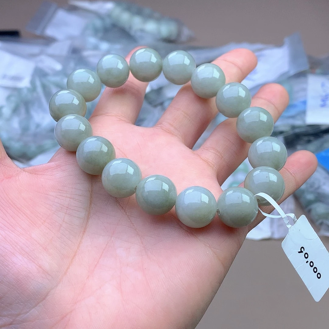 未镶嵌手链翡翠手串