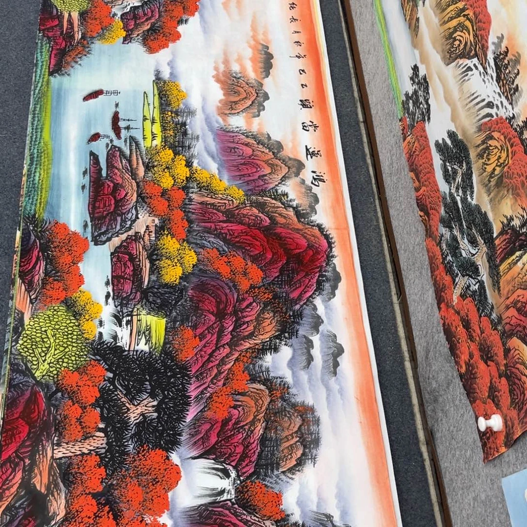 国画明月的直播间2
