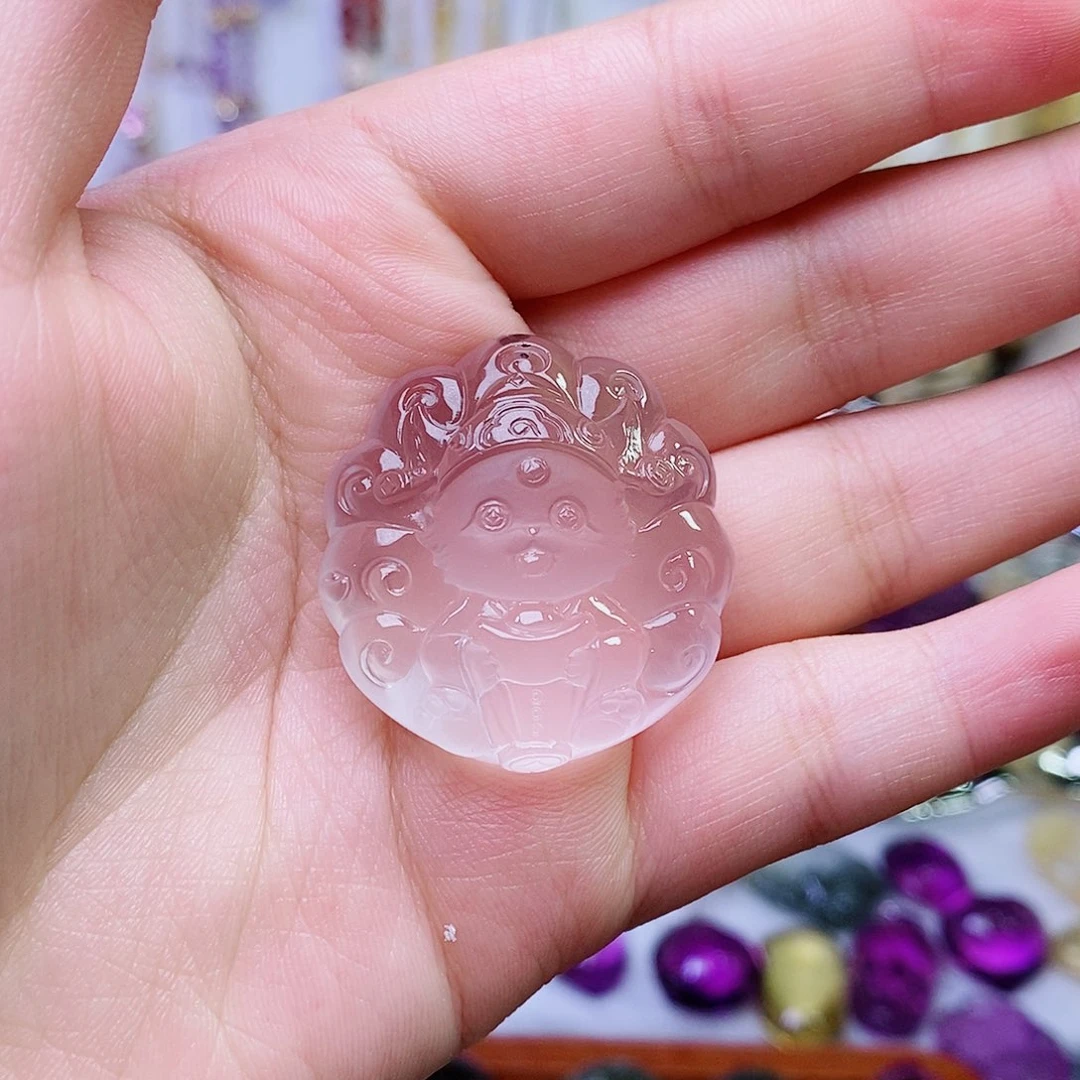 未镶嵌吊坠(赠链)水晶