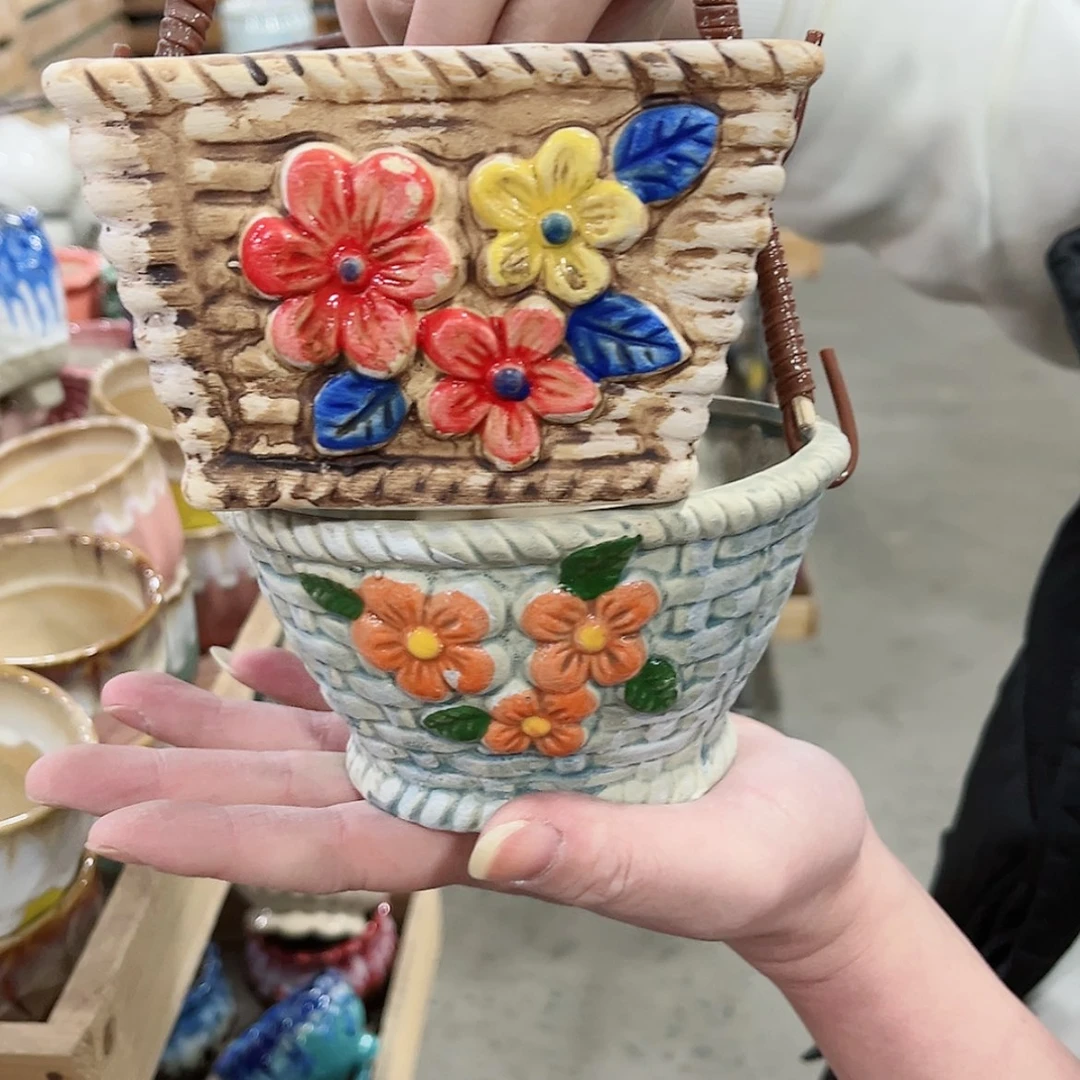 【闪购商品】陶瓷陶瓷多肉植物花盆