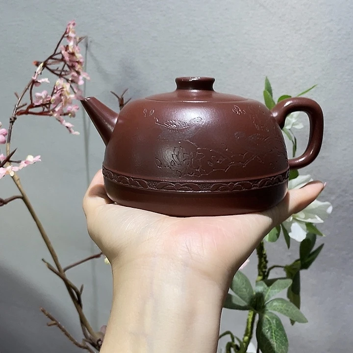 茶壶紫砂全全手工打造