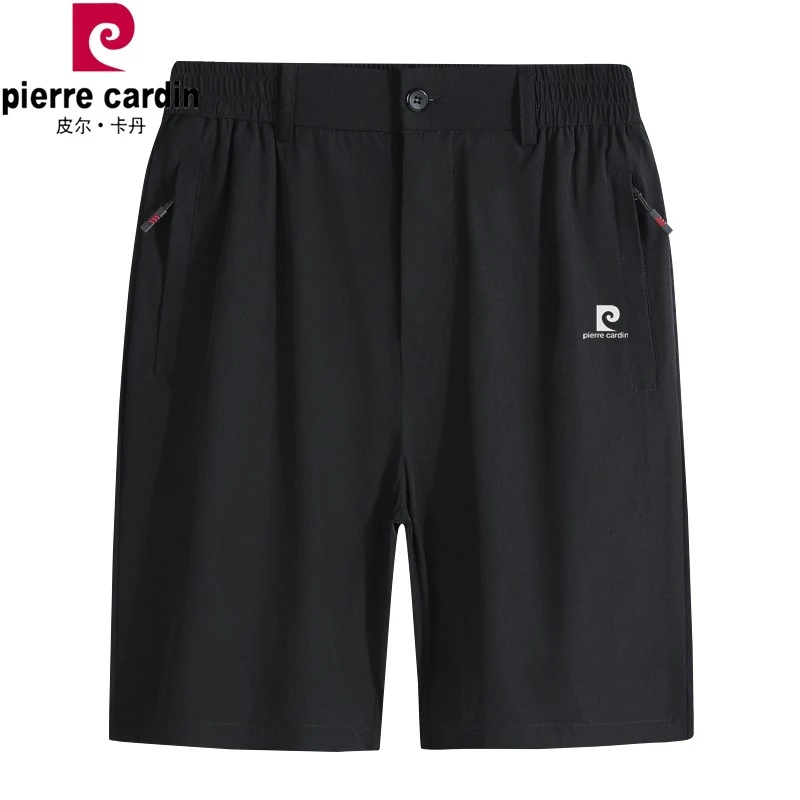 皮尔卡丹夏季五分裤男士短裤休闲裤速干透气中裤大码宽松跑步裤子