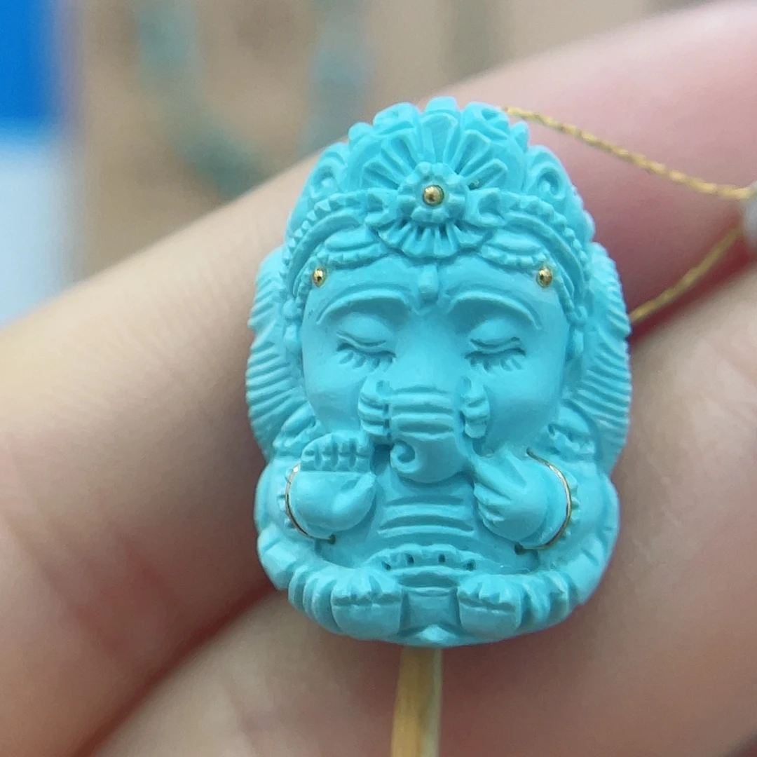 未镶嵌绿松石珠宝奇石