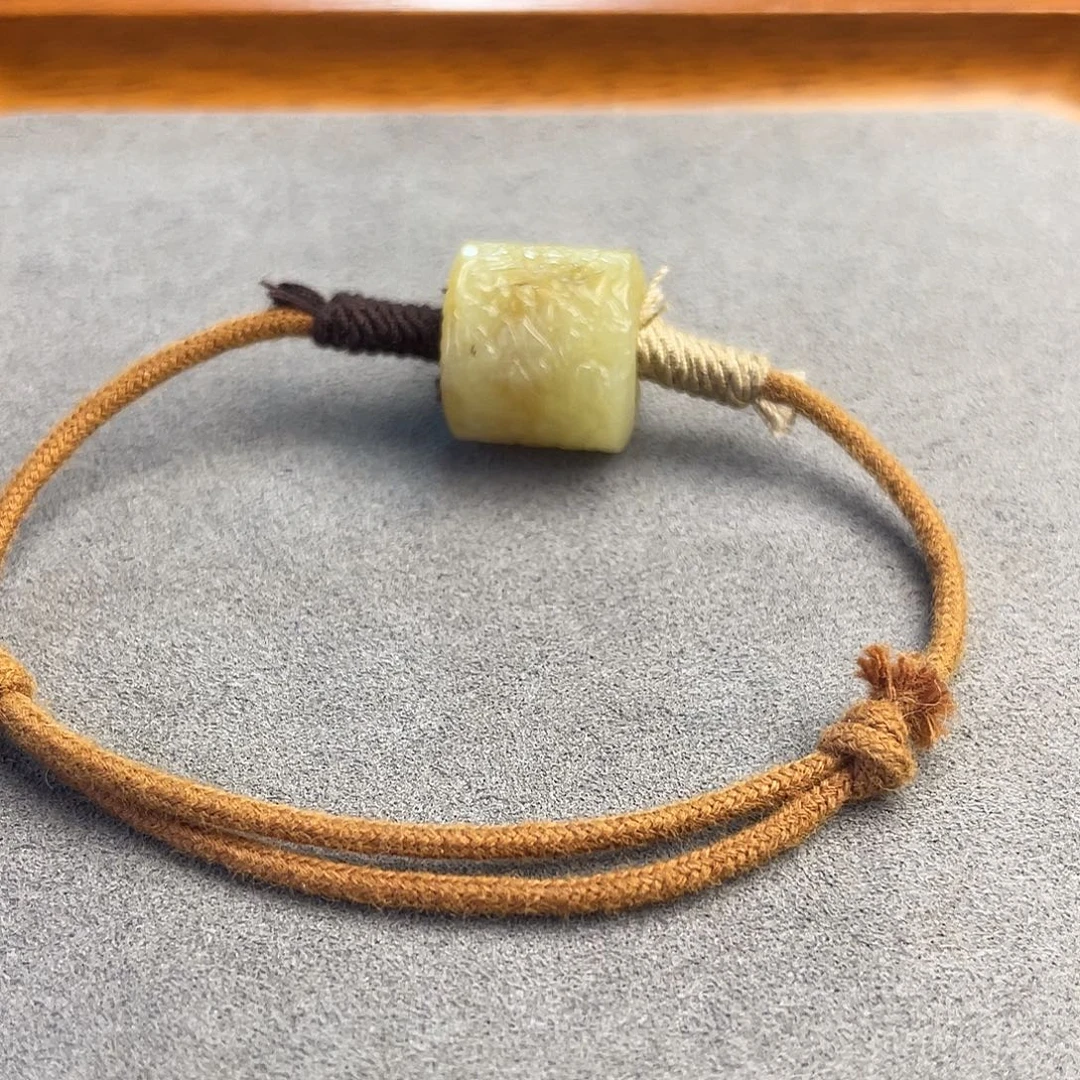 和田玉未镶嵌吊坠(不含链)