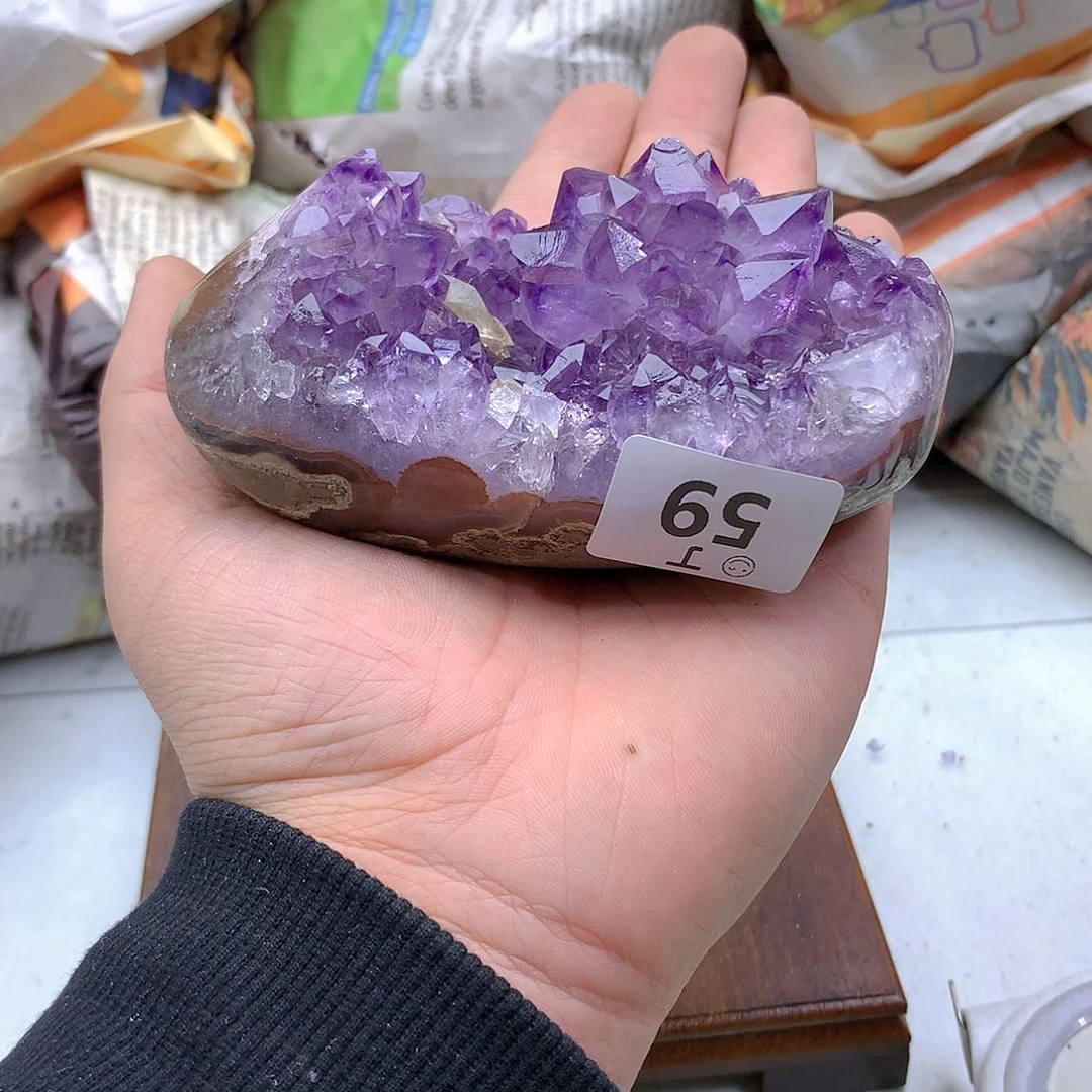 紫晶大型摆件（非配饰）未镶嵌