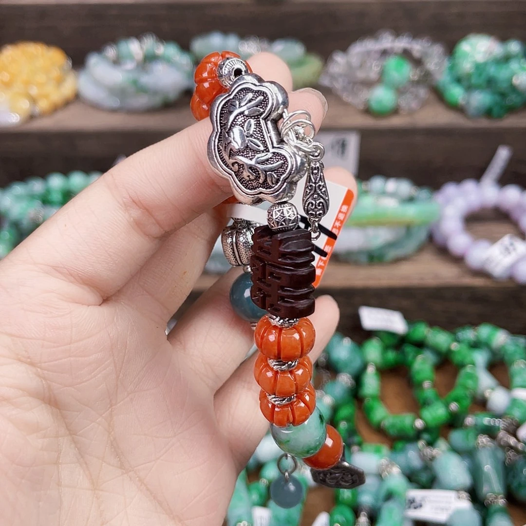 未镶嵌手链翡翠手链