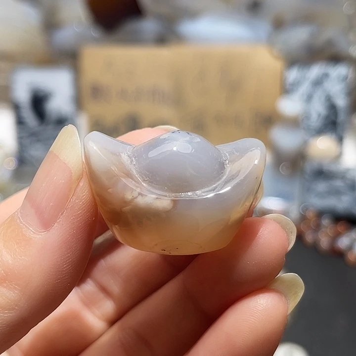 玛瑙/玉髓未镶嵌吊坠(不含链)