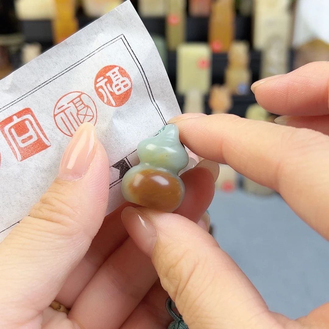 云南石印石福禄1.3 包刻一字