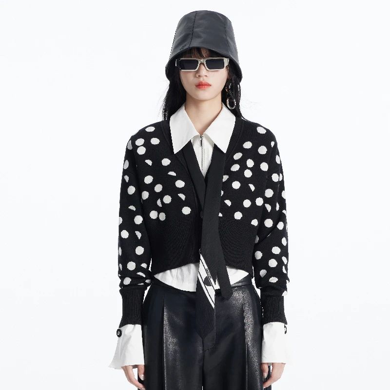 【DI.AD】设计师时尚休闲春季街头潮流短款开衫宽松百搭长袖