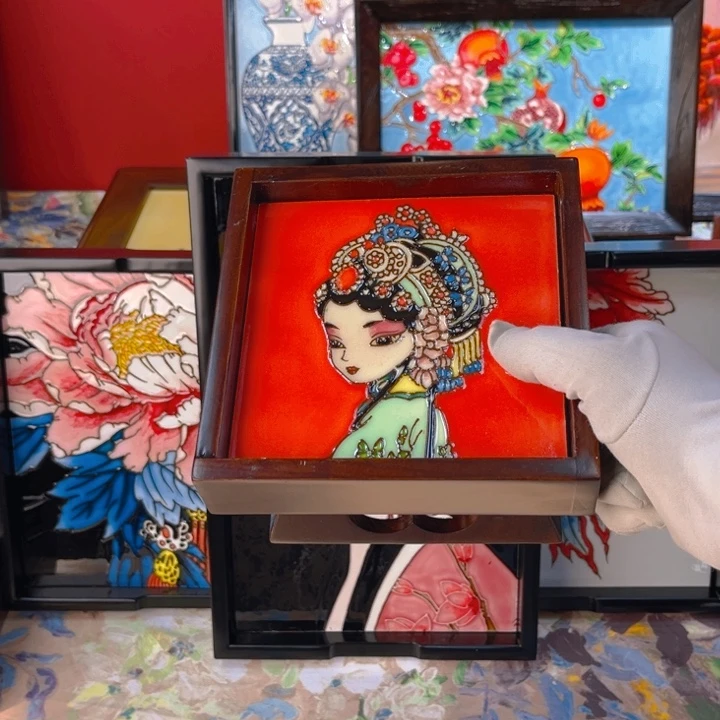 冷***7陶瓷瓷板画艺术作品