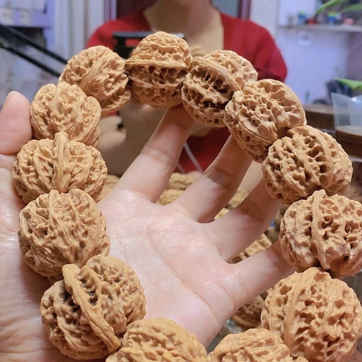 【闪购商品】文玩核桃把件35苹果手持