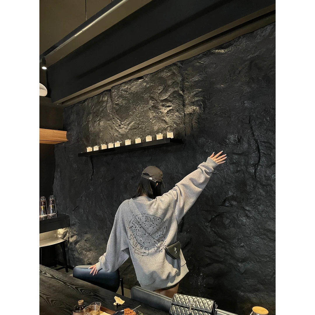 【清仓】秋冬新款加绒圆领卫衣男女同款上衣