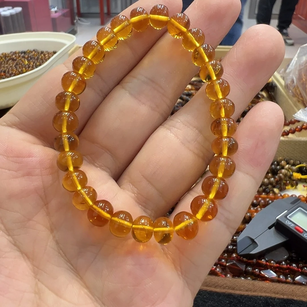 裸石琥珀未镶嵌小**?抚顺琥珀