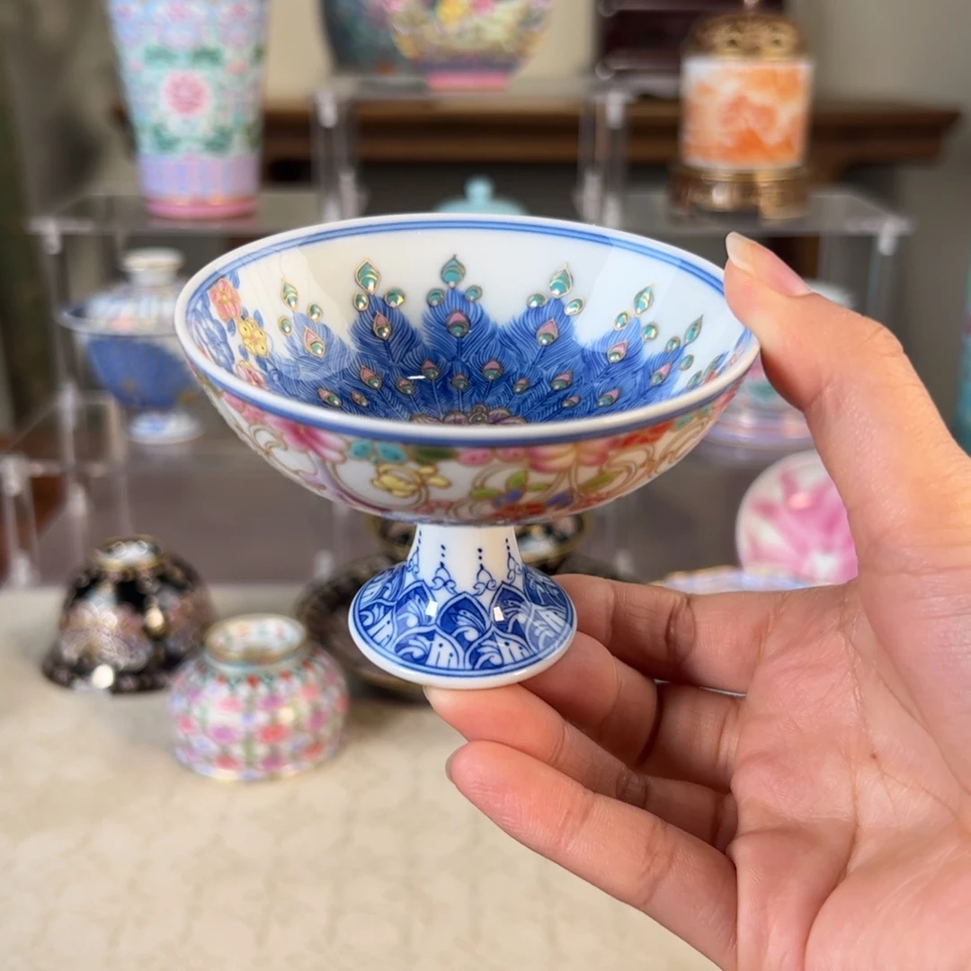 纯手工手绘 高端茶器