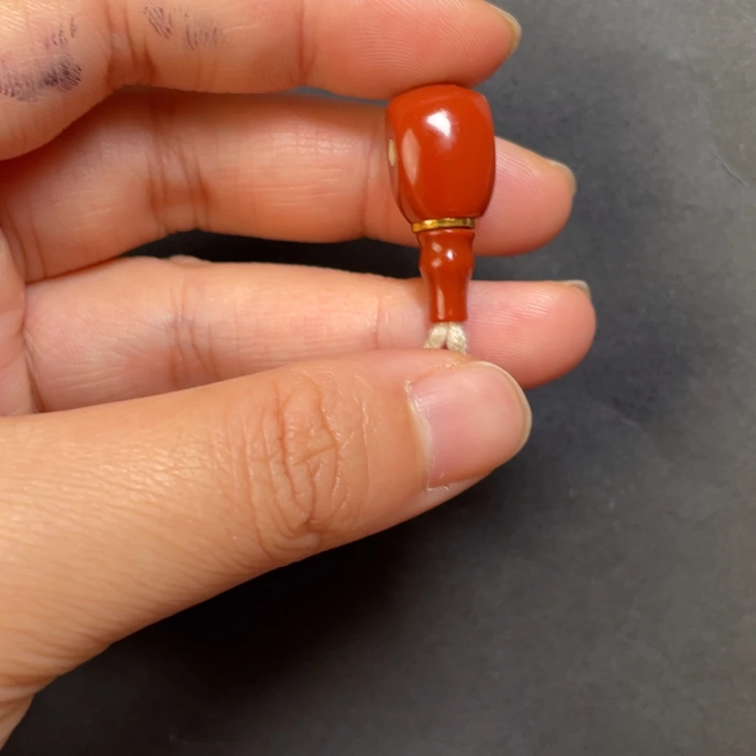 南红玛瑙未镶嵌三通