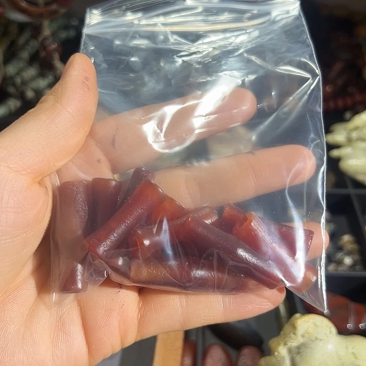 路***里玛瑙/玉髓合金颈饰