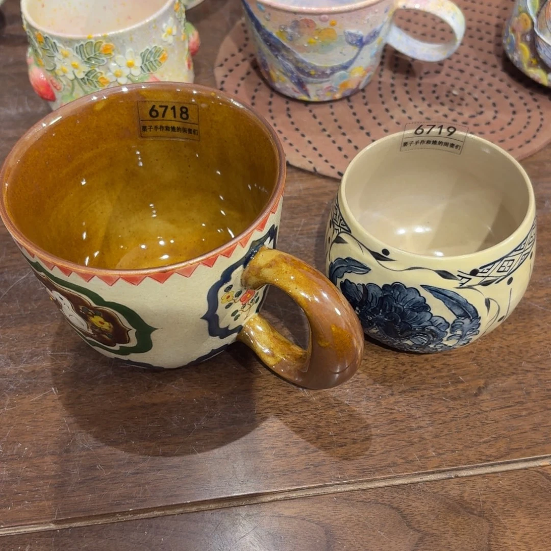 颖***子6626手工制作工艺制作L6718 19栗子家手作的器皿