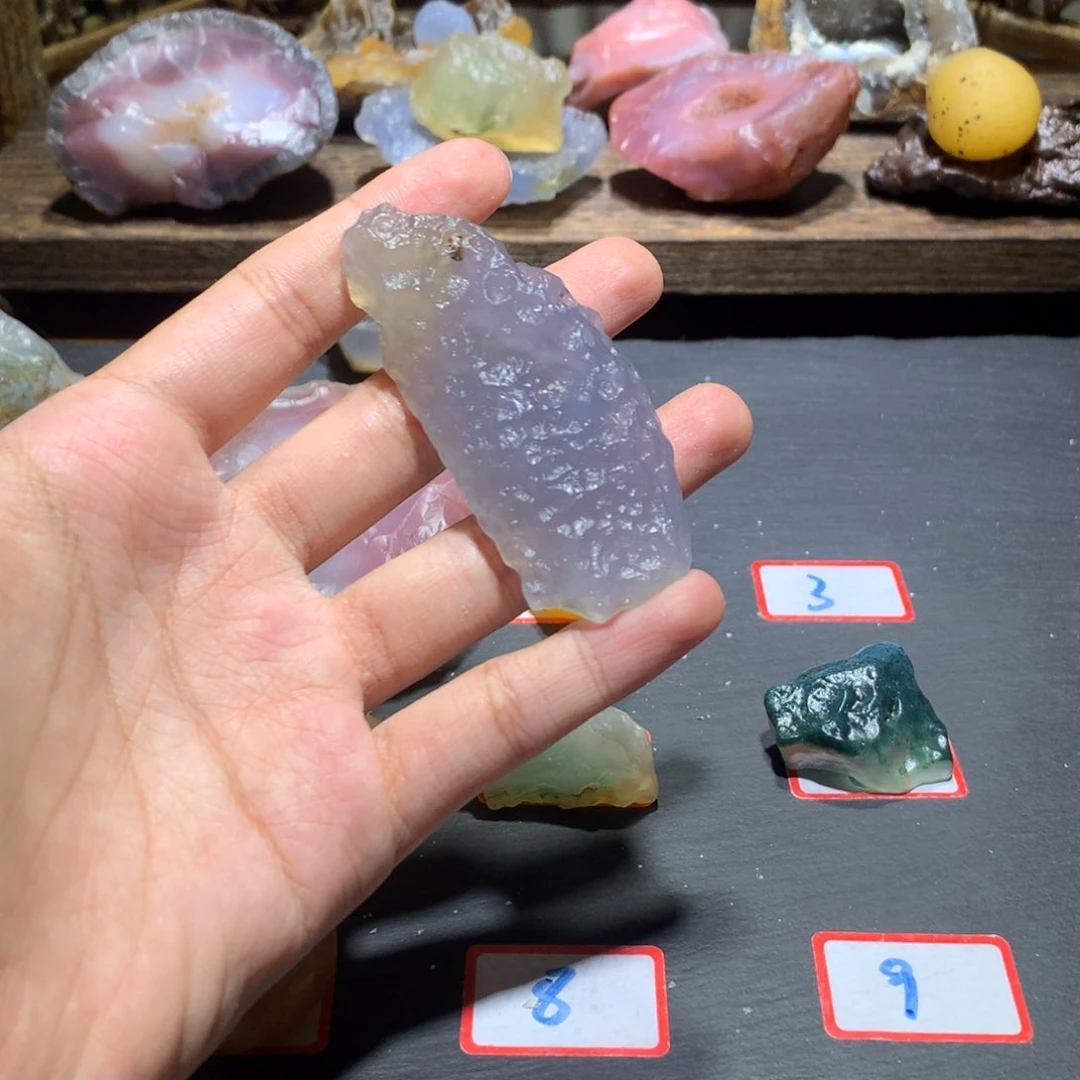 未镶嵌玛瑙/玉髓珠宝奇石