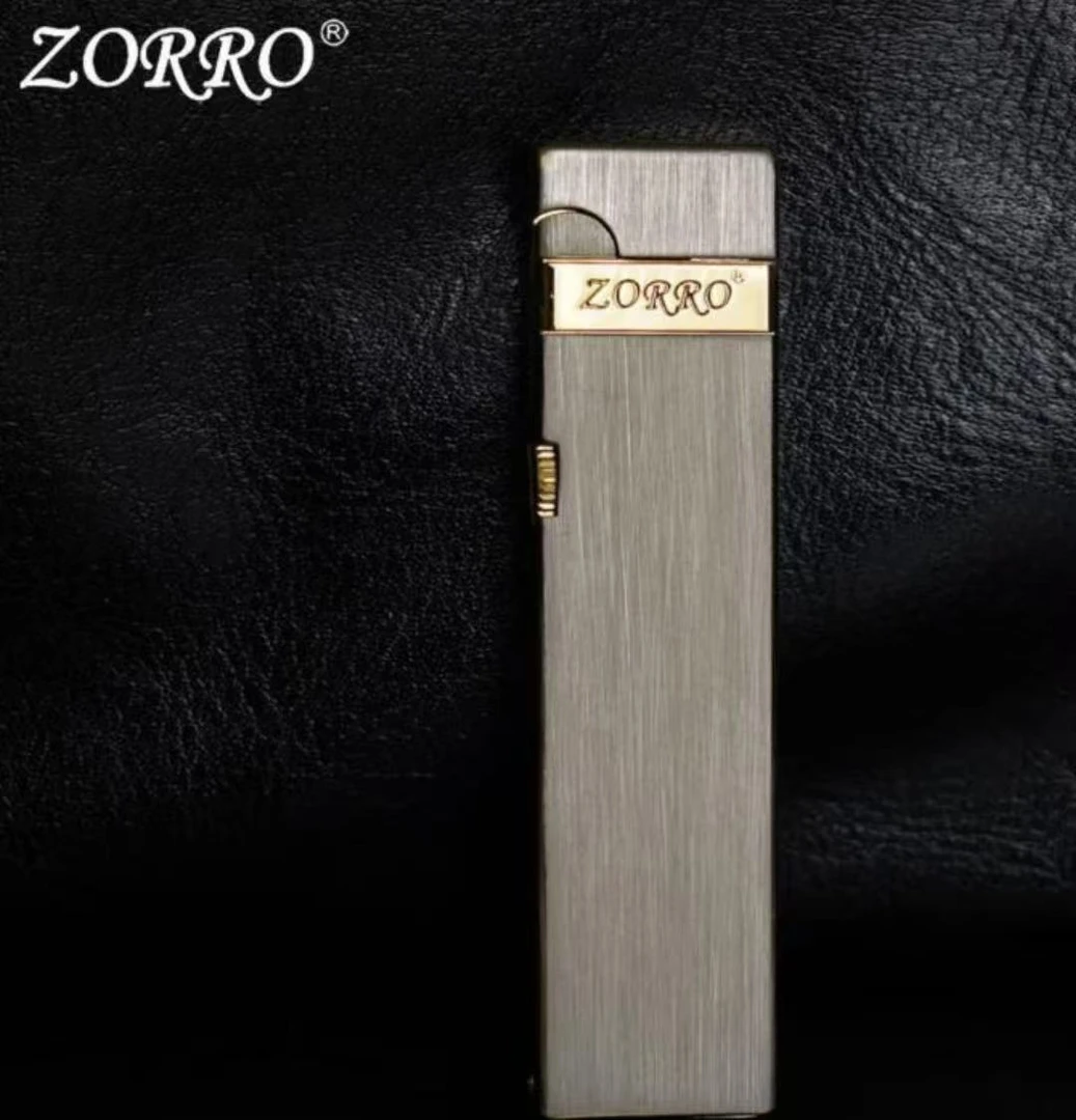 女士个性超薄轻巧小细条金打火机便携带